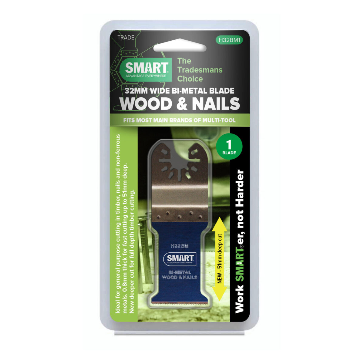 SMART Universal 32mm Bi-Metal Blade - Image 2