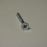 10 Gauge Zinc+Clear Hardened Twin Thread Countersunk Wood Screw - Image 2