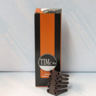 TIMco Brown Plastic Plugs (100)