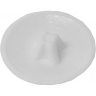 White Pozi Screw Cover Caps 25 pack