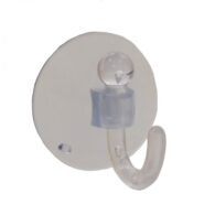 42mm Clear Plastic Suction Cup 2 Pack