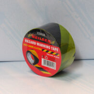 Neilsen 50mm x 50mm x 0.07mm Hazard Warning Tape Black/Yellow
