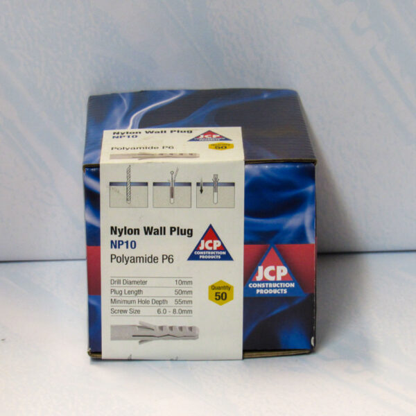 M10 x 50 Nylon Plugs (50)