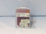 30mm Plastic Hard Wall Picture Hooks 3 pack - Image 2