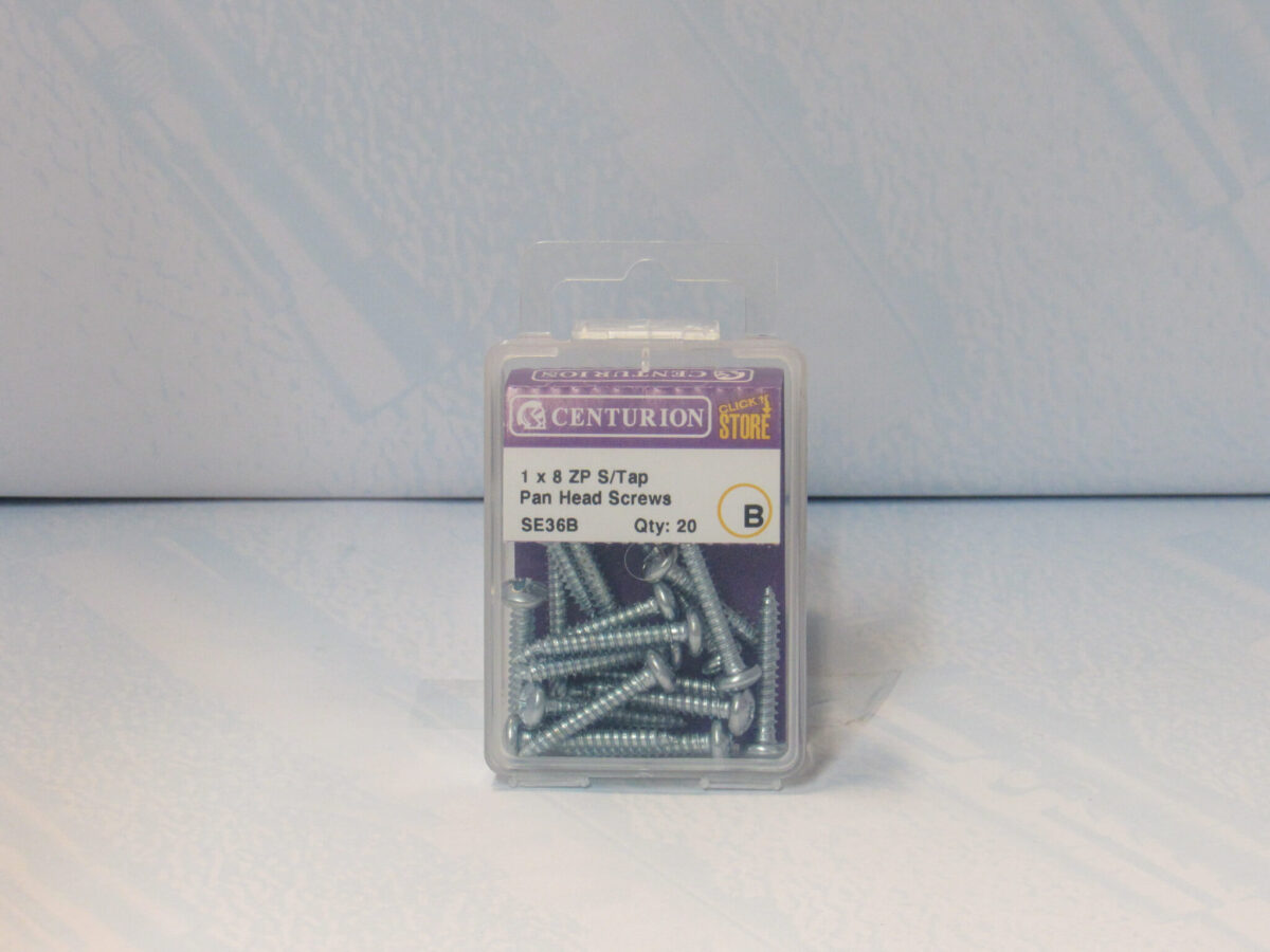 1" x 8 ZP Pan Head Self Tapping Screws - Image 2
