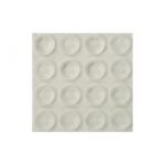10mm Dia Self Adhesive Door Buffers 16 pack