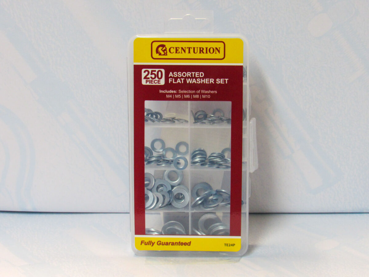 250 Piece Assorted Flat Washer Set - Image 2