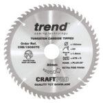 Trend 190mm X 60t X 30mm X 1.55 Craft Blade